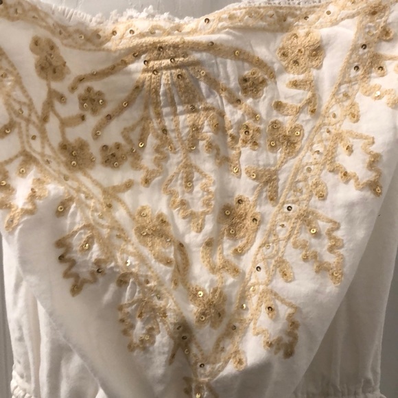 Cynthia Rowley 100% Cotton Summer Strapless Romper - Picture 2 of 8